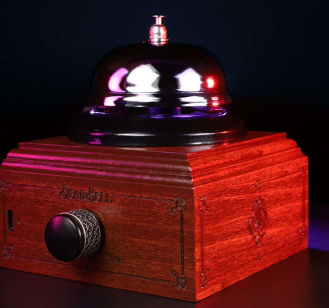 Dead Bell motion and vibration detector for ghost hunting